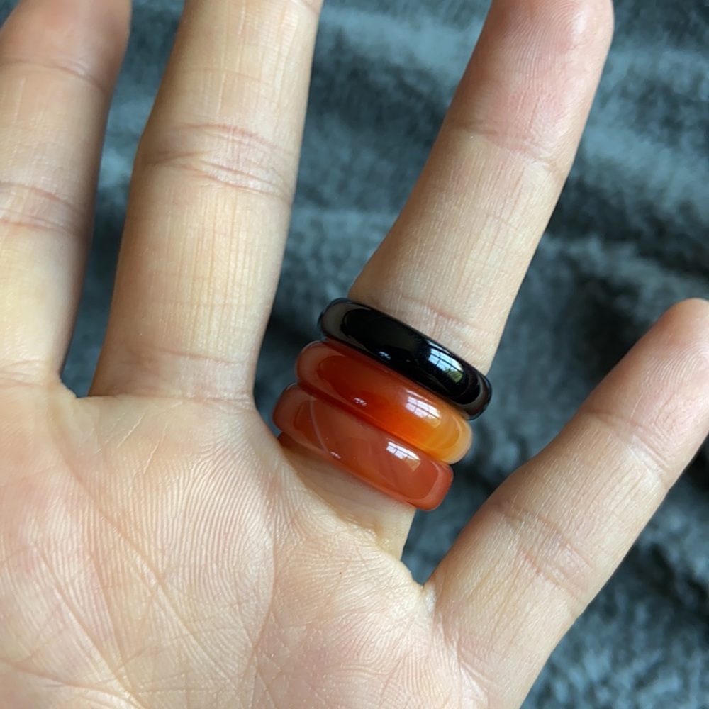 Natural Stone Rings - Picture 2 of 4
